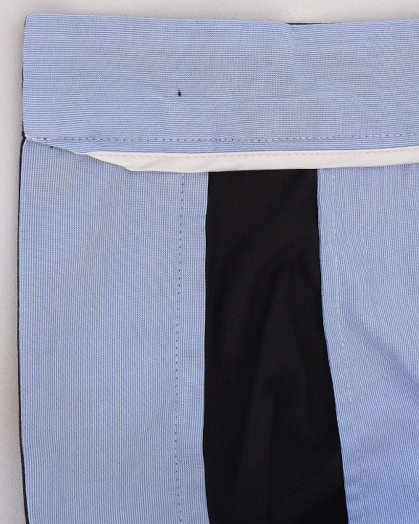 Navy / ベルト裏・前あき裏