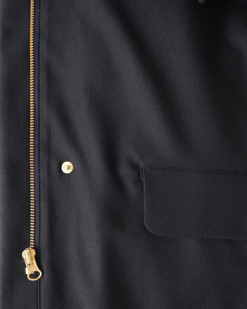 ネイビー(ファスナー、ポケット)