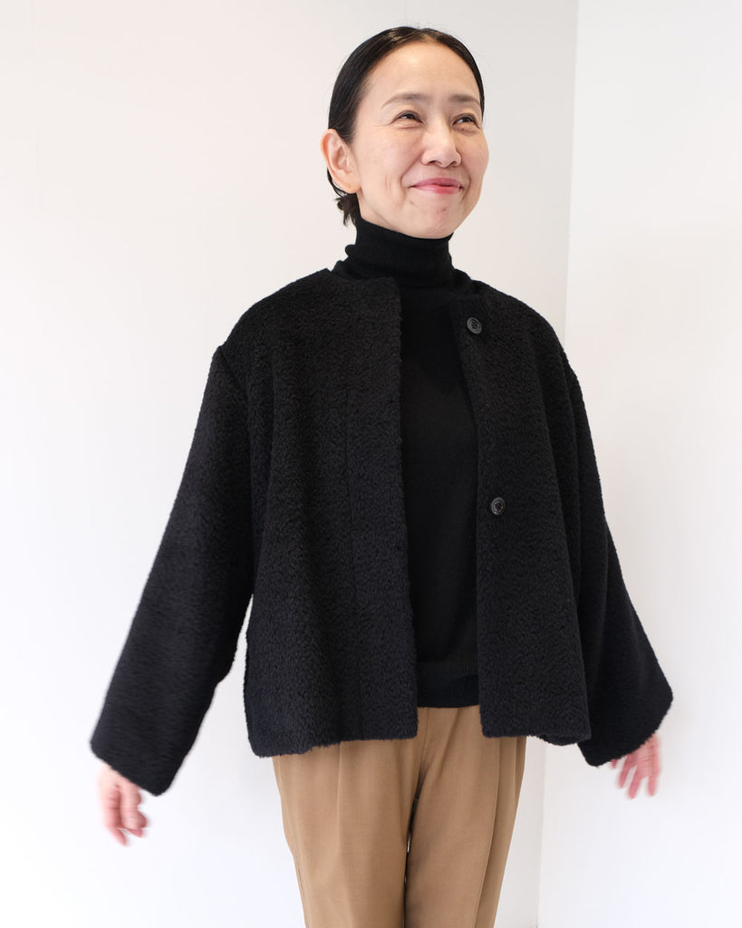 黒アルパカシャギー