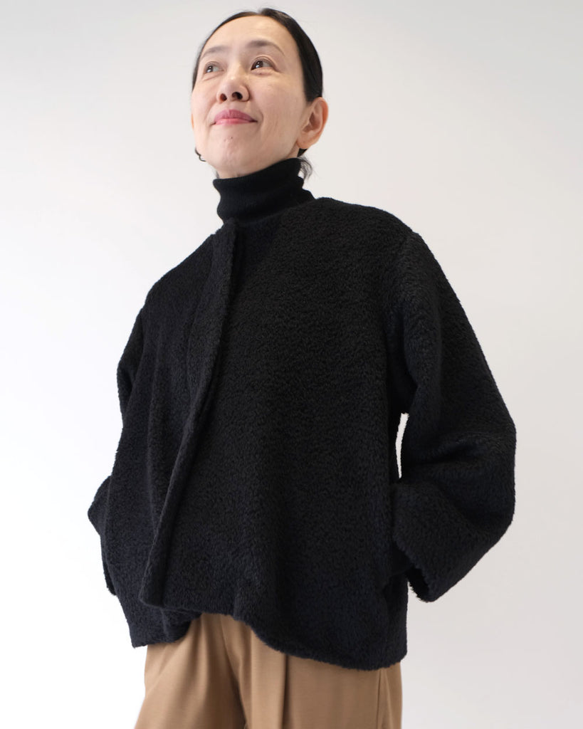 黒アルパカシャギー