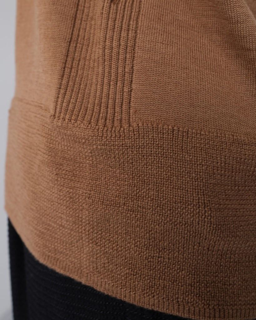 キャメル(裾リブ、脇リブ)
