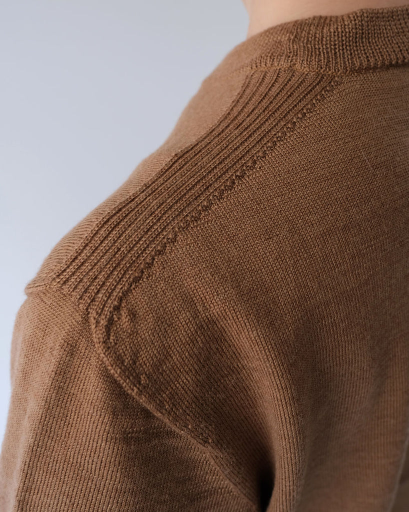 キャメル(肩リブ部分)