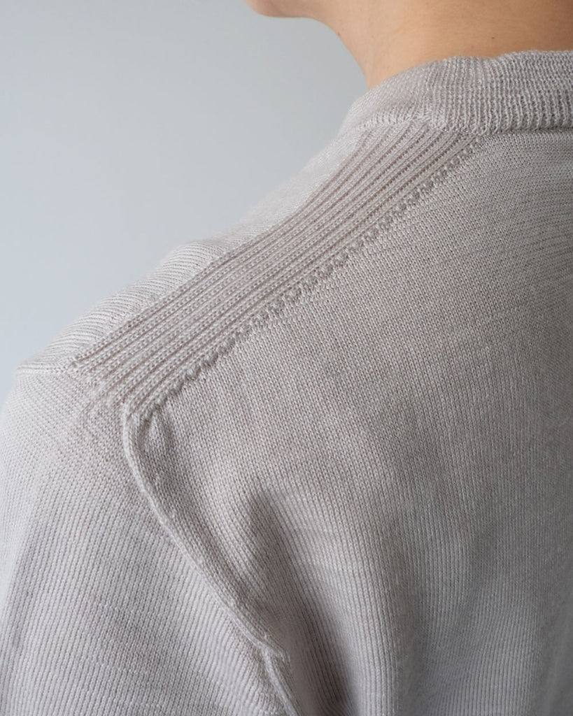 アッシュグレイ(肩リブ部分)