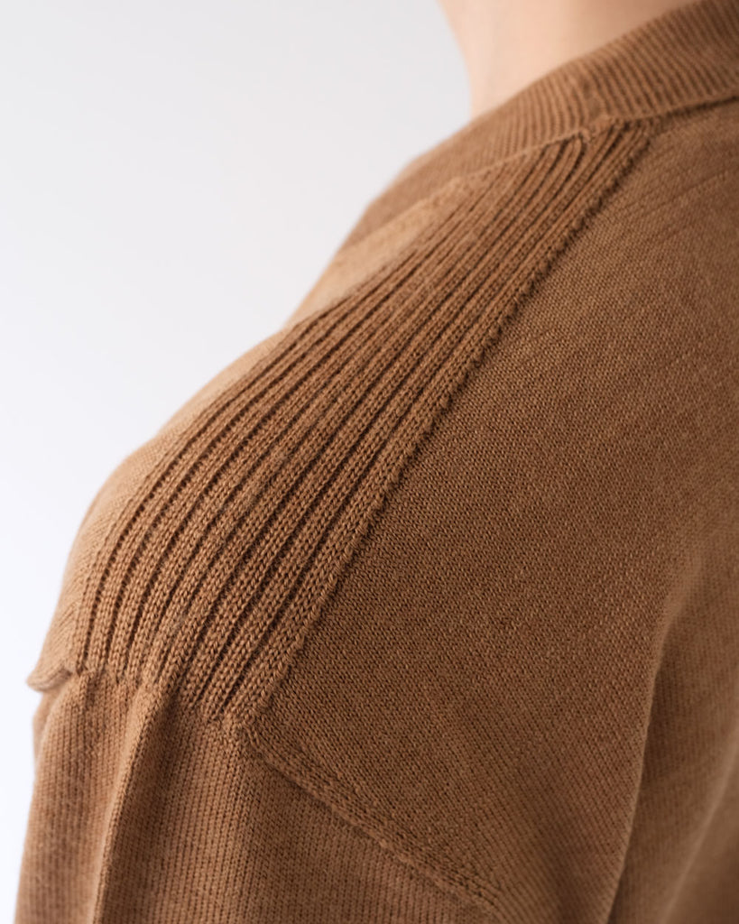 キャメル(肩リブ部分)