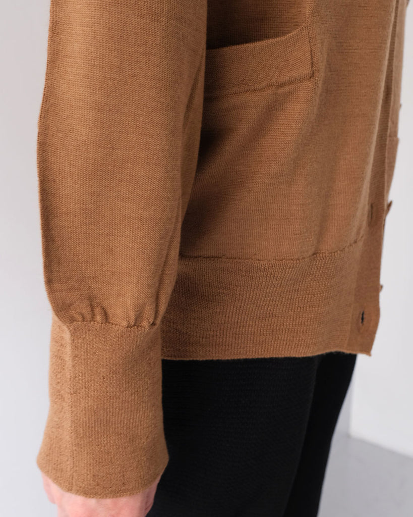 キャメル(袖リブ)