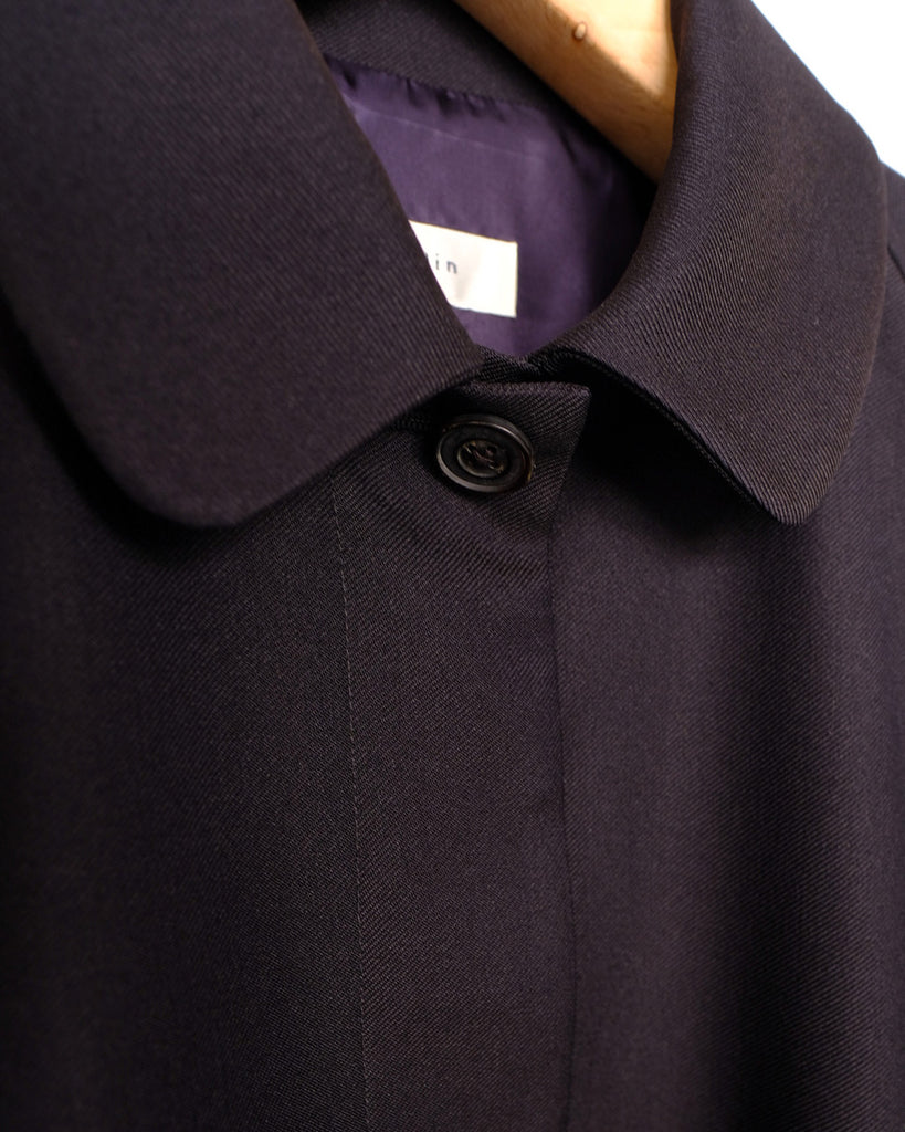 濃紺(ウールポリギャバジン) *衿