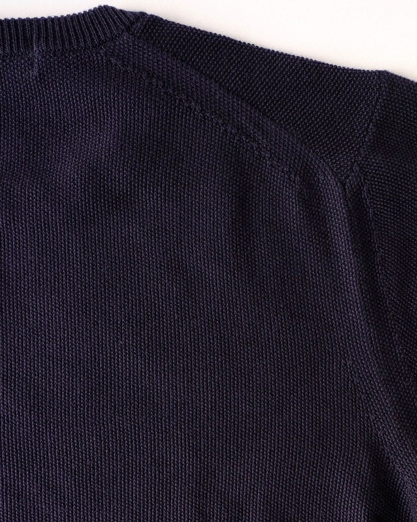 ネイビー 後ろ肩