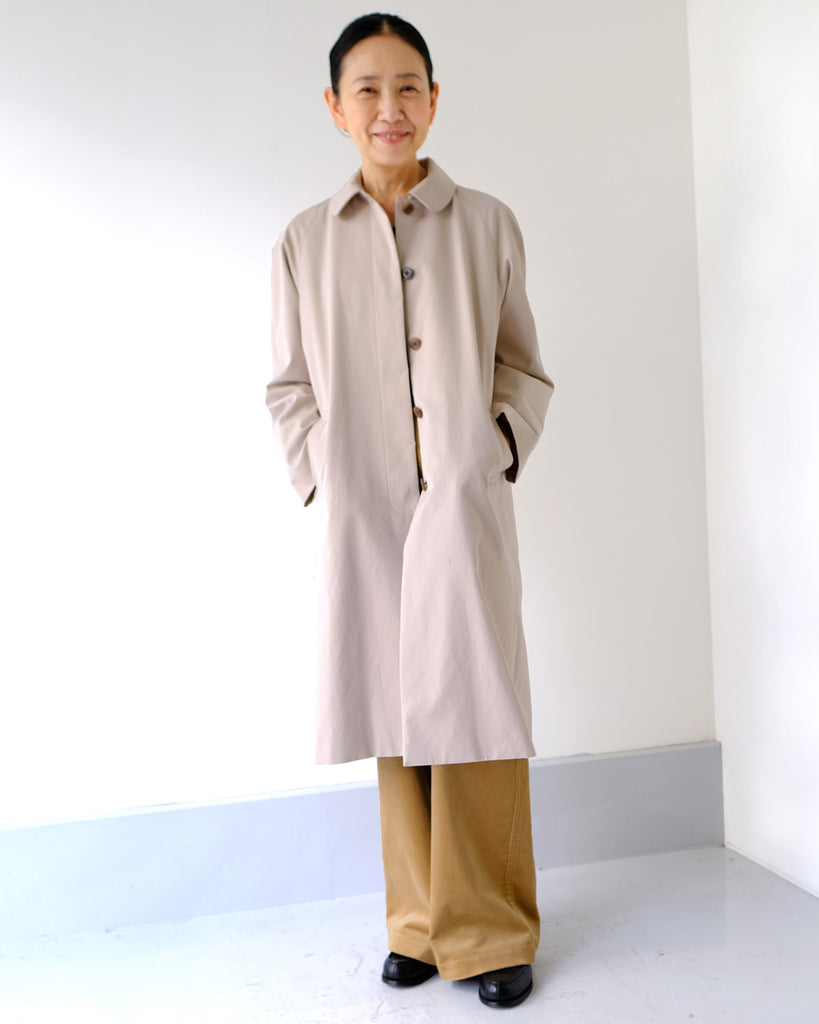 サーモンベージュ(コットン) *ボトムス/Martheコーデュロイ パンツ(ベージュ)