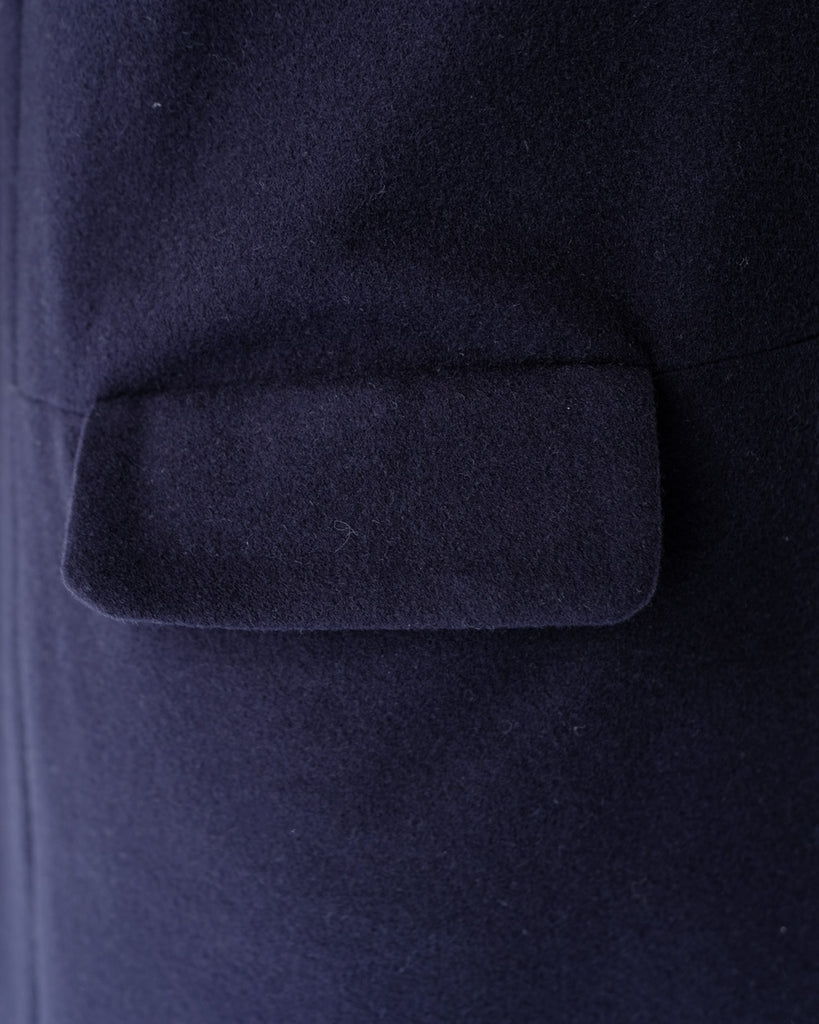 ネイビー(ウールコットンスウェード) *腰ポケット