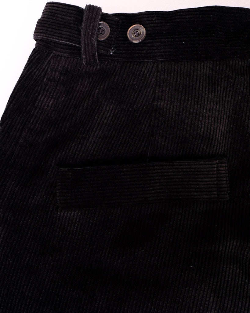 ブラック/後ろポケット、ウエスト調整タブ