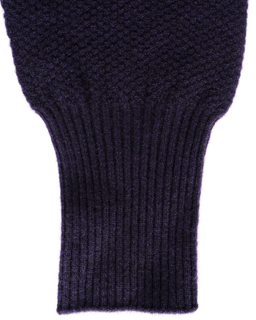 ネイビー /袖口リブ