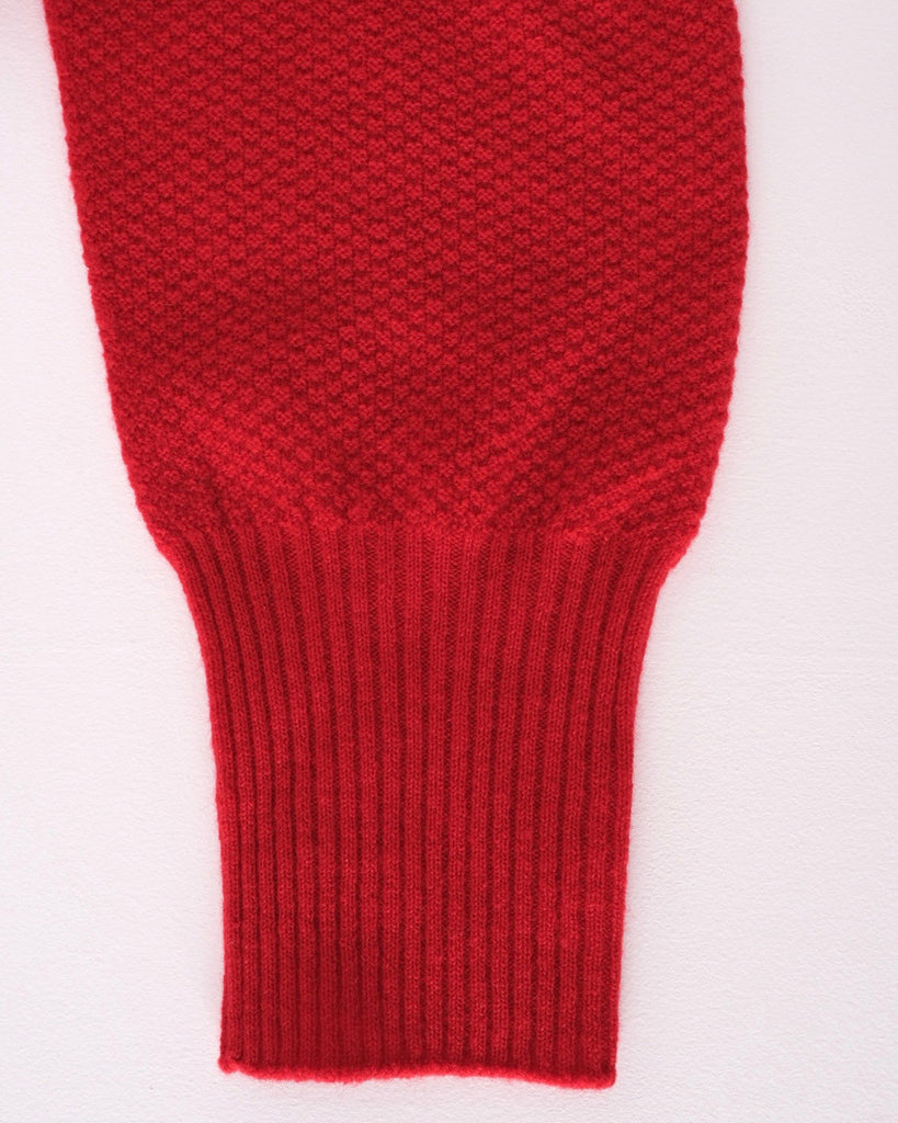 赤 /袖口リブ