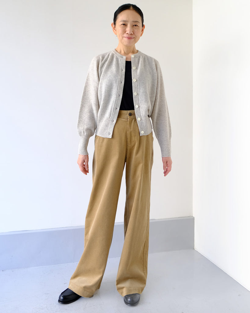 ライトグレイ *ボトムス/Martheコーデュロイパンツ(ベージュ)
