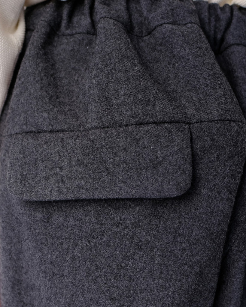 チューブワイドイージーパンツ (ウール) 25FW new