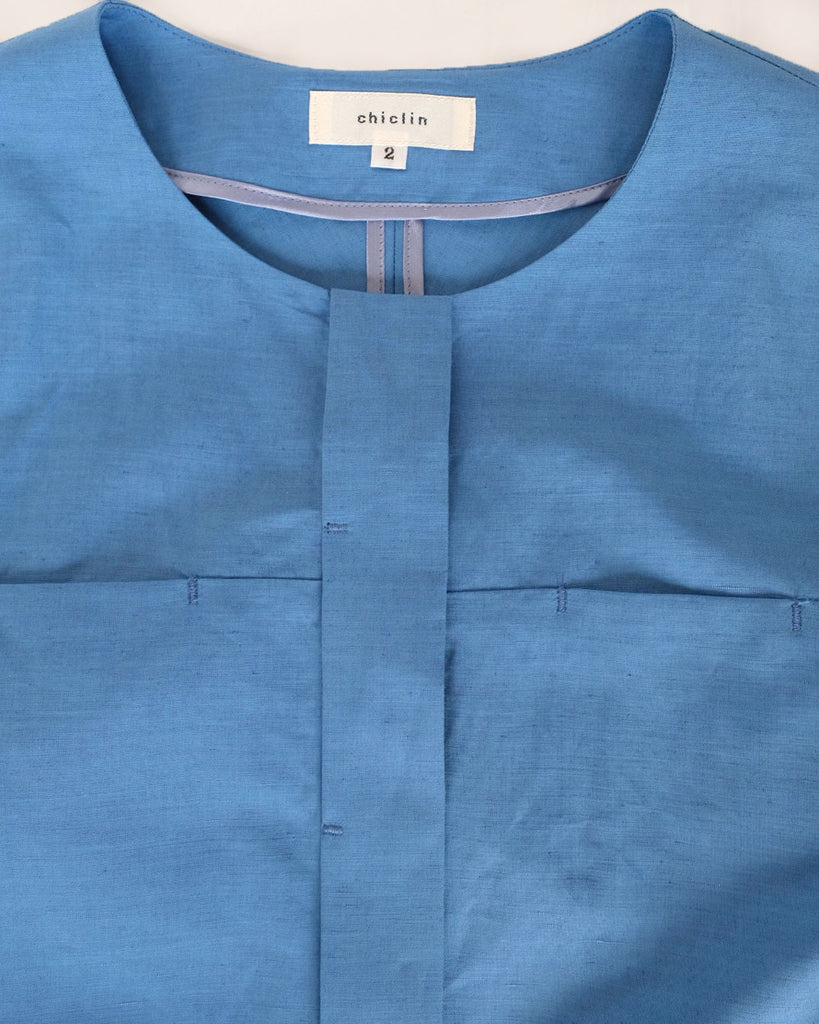 ブルー(コットンリネン)