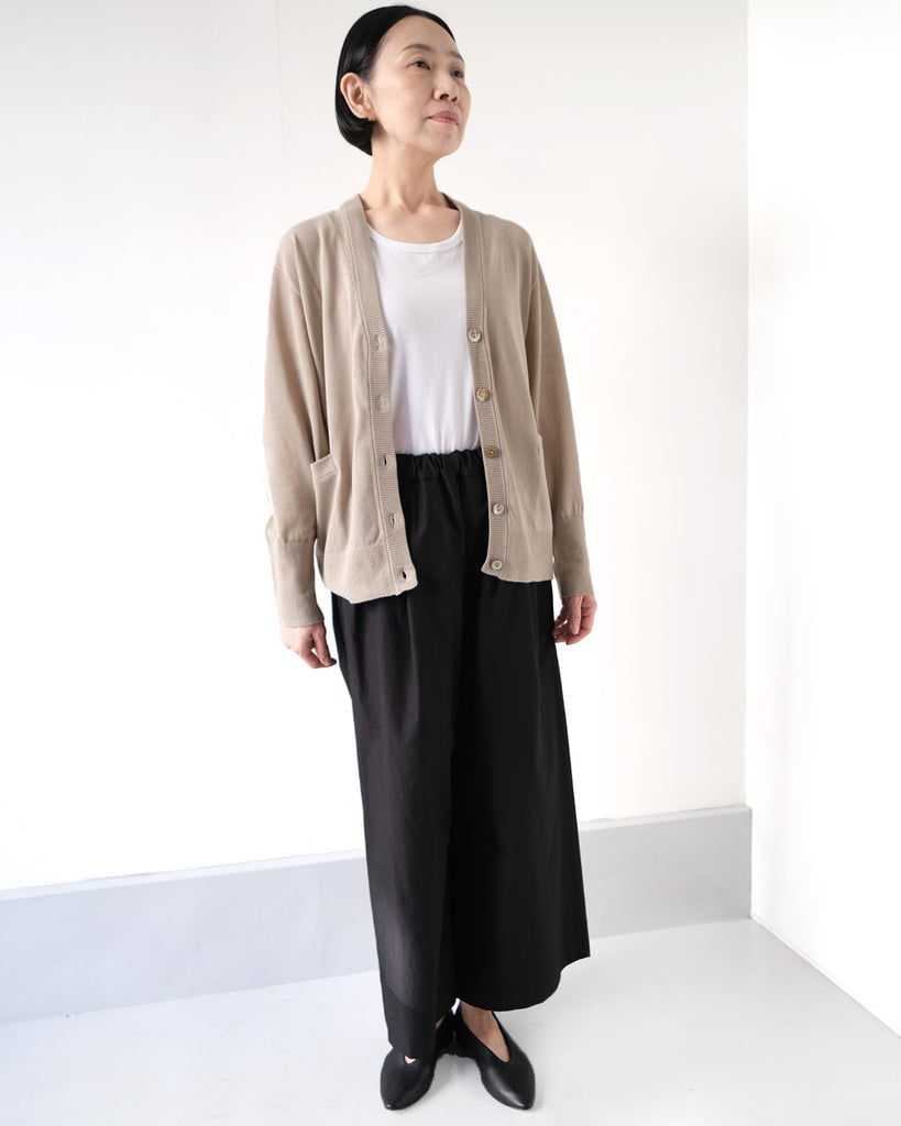 ライトカーキ (*ボトムス/チューブワイドイージーパンツ)