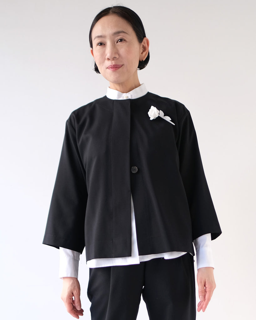 ブラック(ウールポリ・ウオッシャブル)