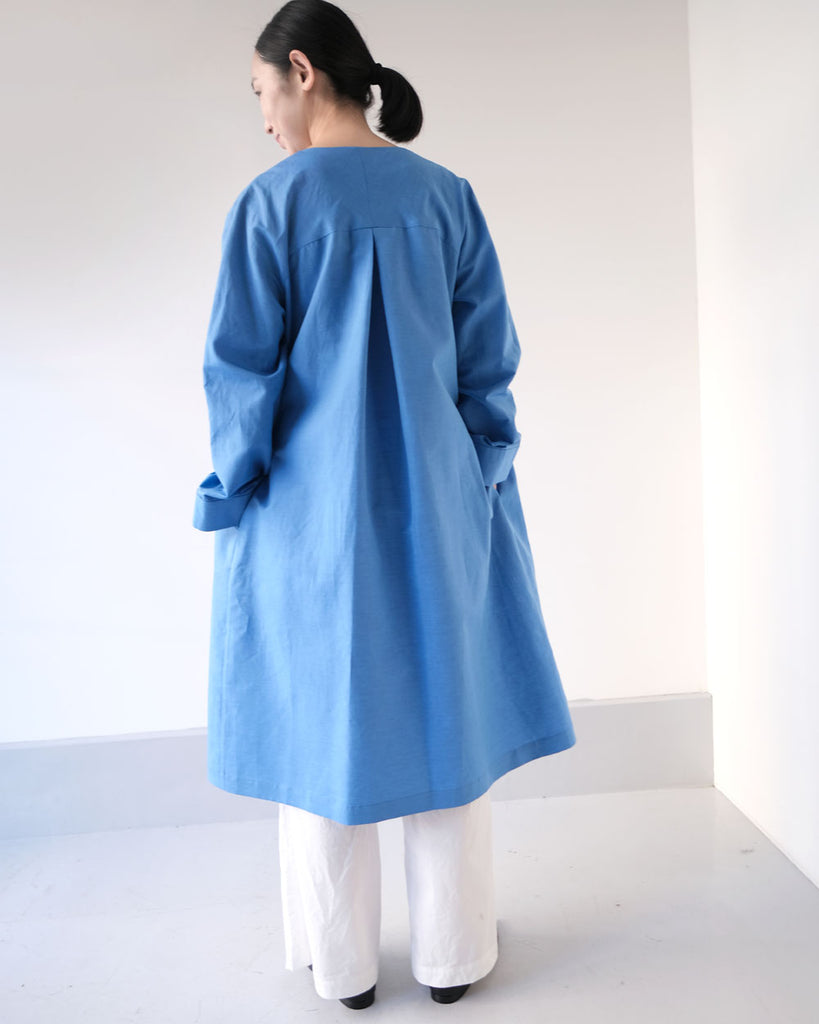 ブルー(コットンリネン)