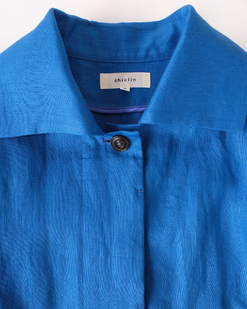 ブルー(リネンツイル)