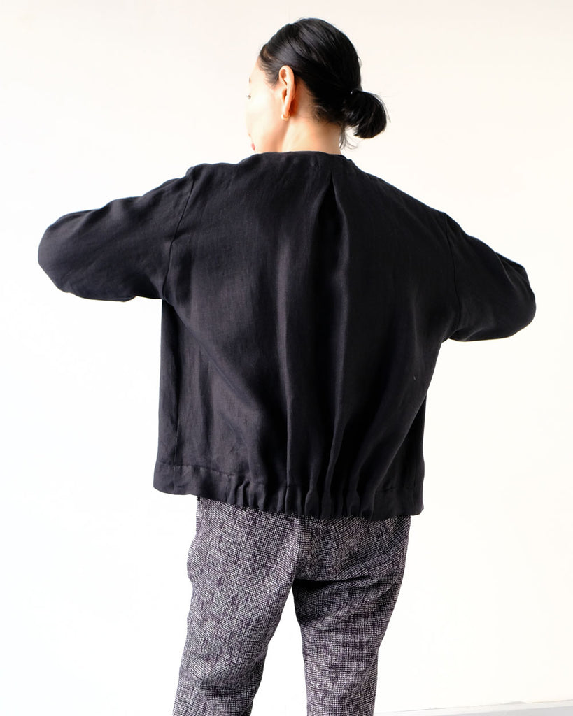 Black(リネンツイル) *ボトムス/ペンシルパンツ(サマーツィード)