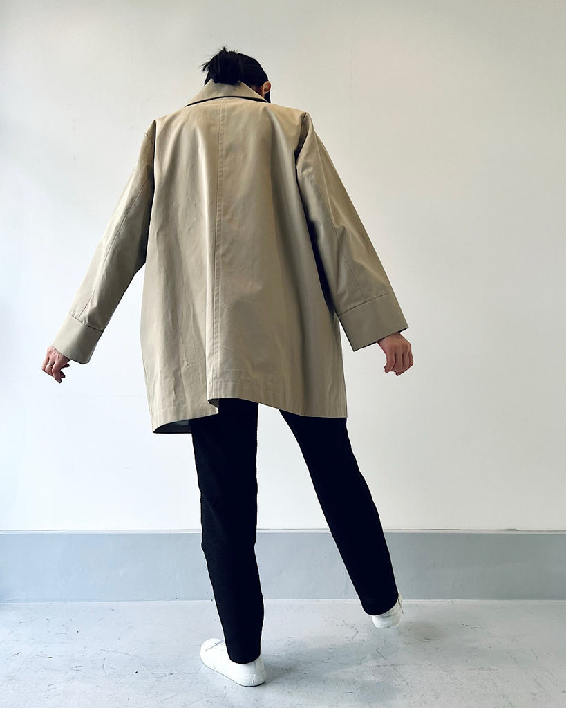 ボアライナー付きジップアップブルゾン