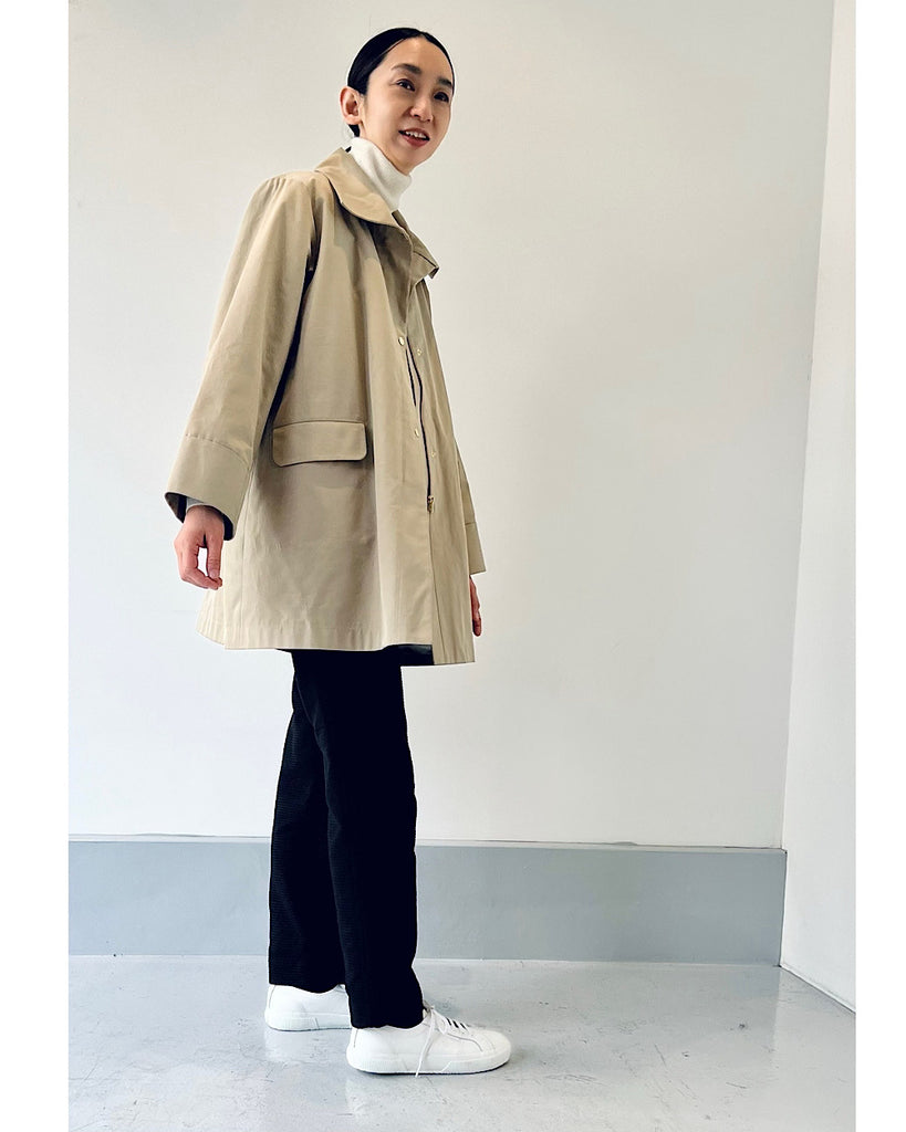 ボアライナー付きジップアップブルゾン