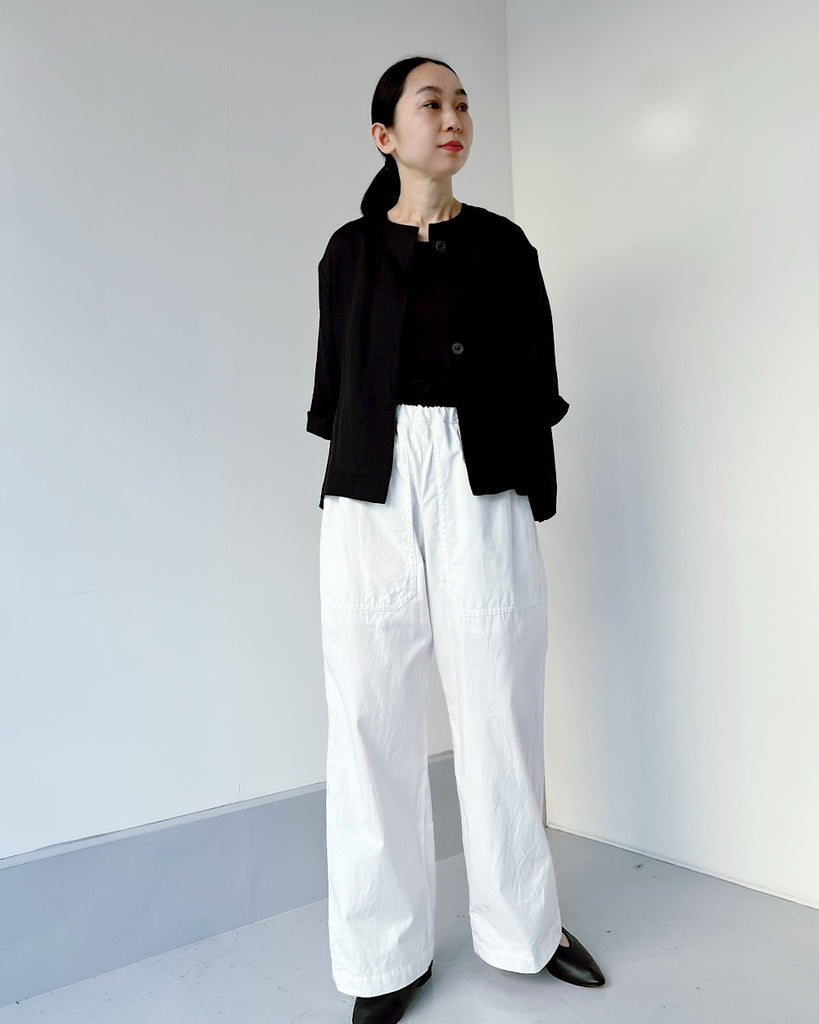 ホワイト *トップス/新ランタンジャケット