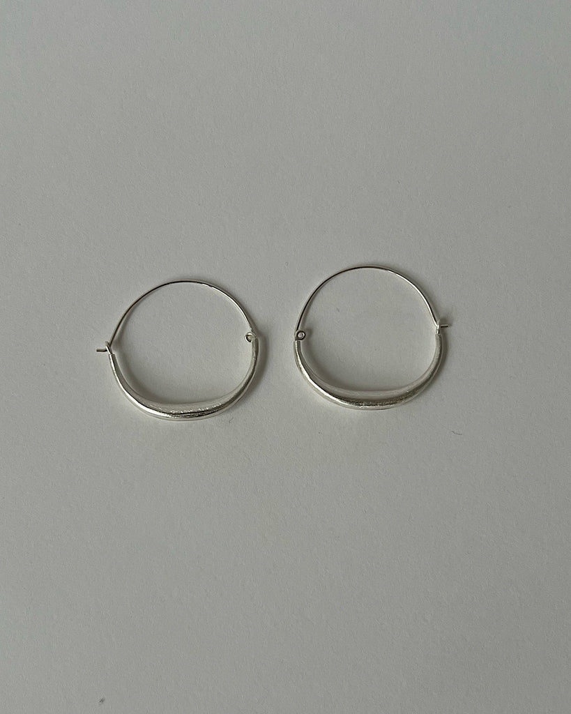 atelier ess CRESCENT フープ シルバー no.13