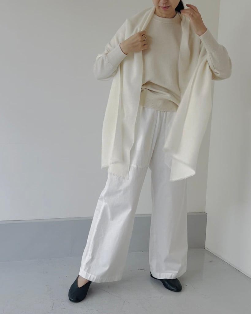 中島寛子 カシミアストール ガーゼ大判