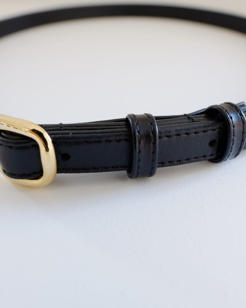 chiclin Leather belt(15mm)