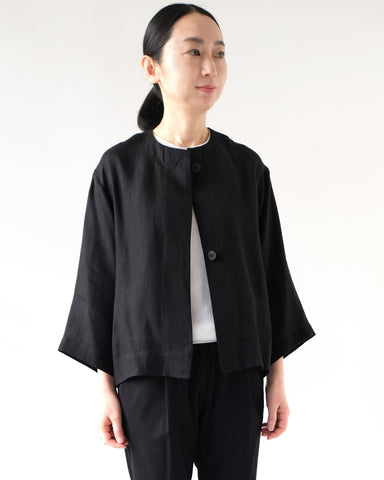 chiclin チクリン ウール 後ろボタン プルオーバー ブラウス blouse / one piece