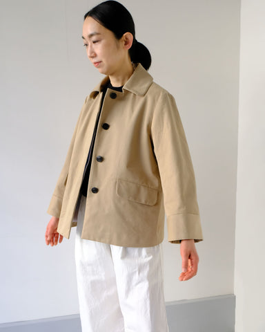 ベージュ（コットン）*ボトムス／新チューブパンツ（ホワイト）