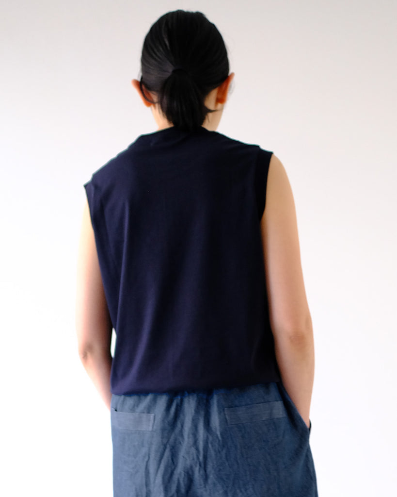 Navy  *ボトムス／イージーベイカーパンツ（インディゴ）