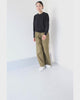Khaki  *ニット/25FWコットンパッチニット（ネイビー）